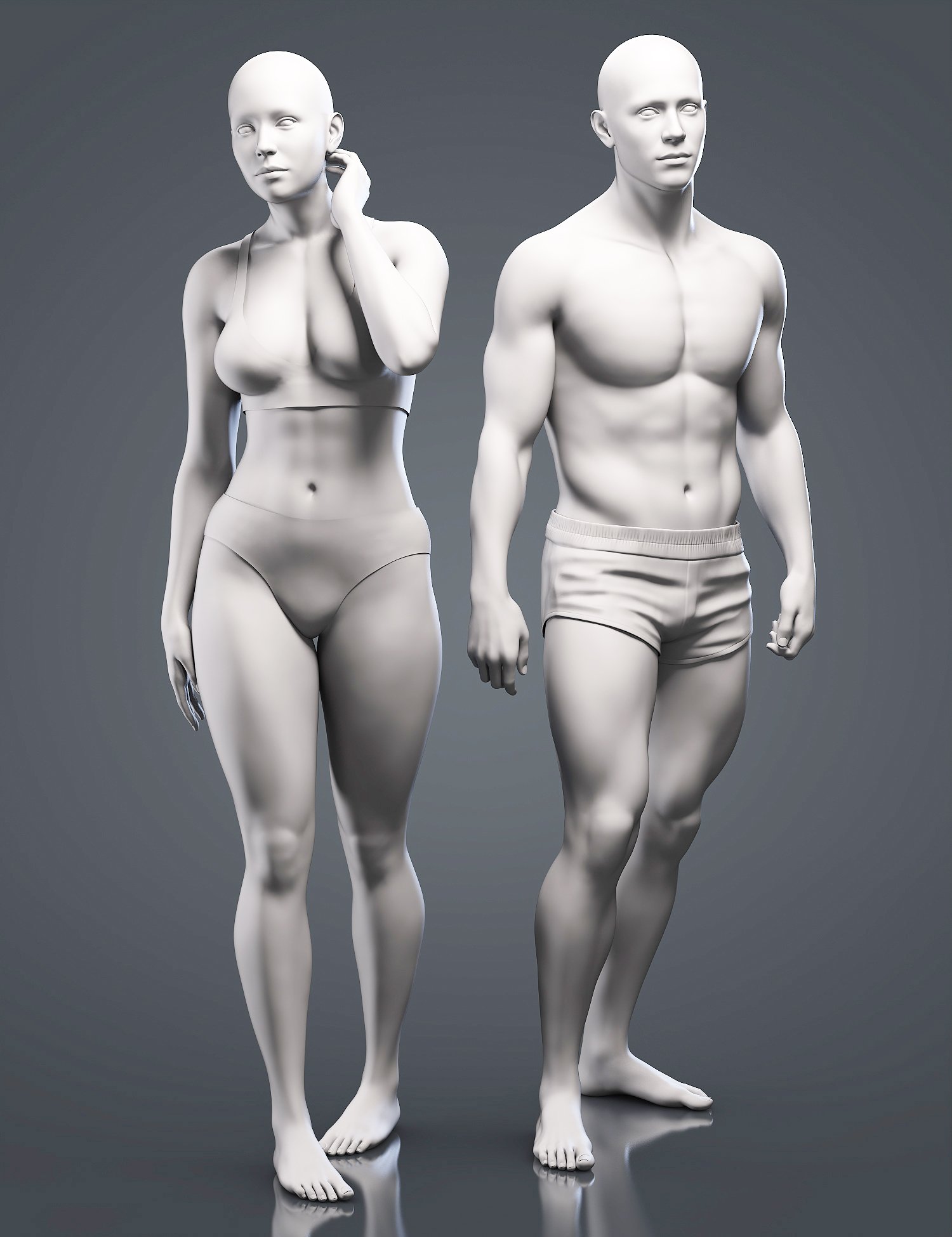 Genesis 9 Body Shapes by: , 3D Models by Daz 3D