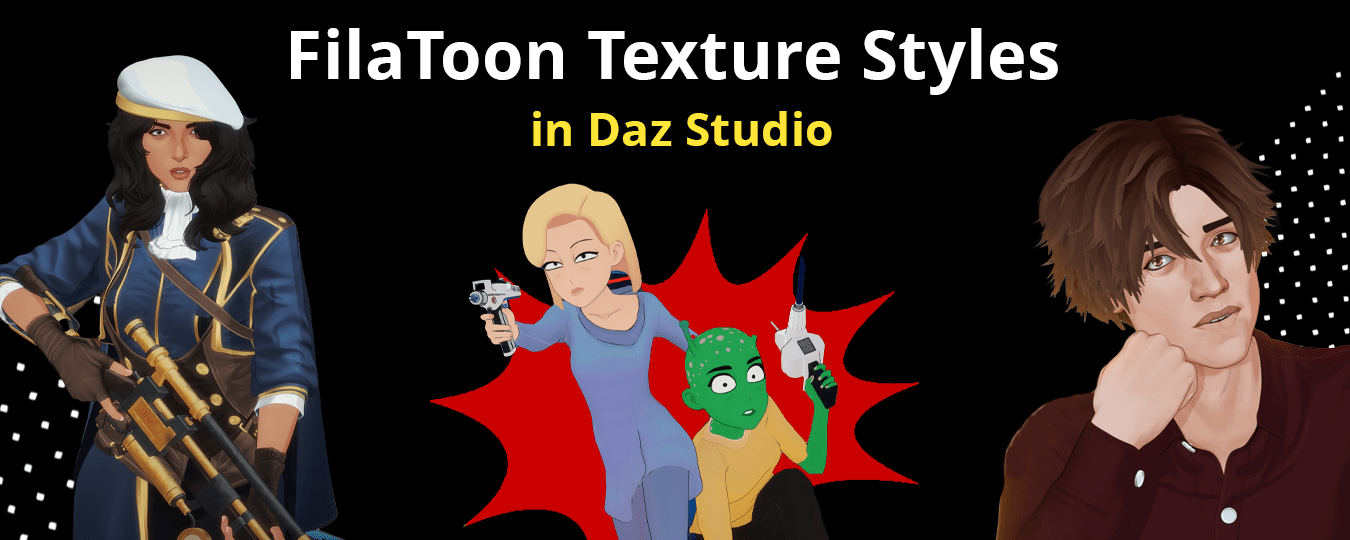 Explore Toon Texture Styles in Daz Studio with FilaToon